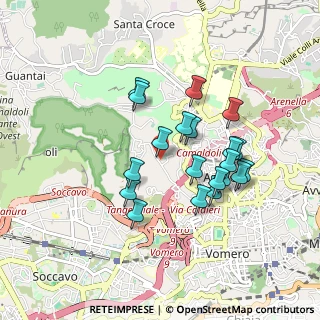 Mappa Via Vicinale Camaldolilli, 80126 Napoli NA, Italia (0.8445)