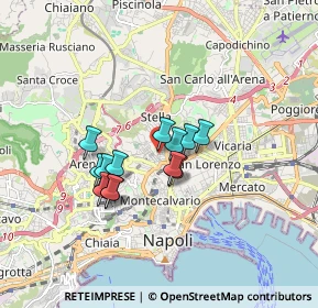 Mappa Vicoletto Materdei, 80136 Napoli NA, Italia (1.32)