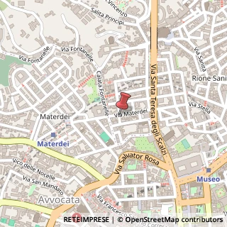 Mappa Via Materdei, 27/28, 80136 Napoli, Napoli (Campania)