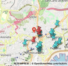 Mappa Vicoletto Materdei, 80136 Napoli NA, Italia (1.011)
