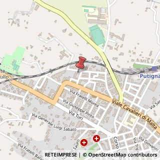 Mappa Via Vittorio Veneto, 21, 70017 Putignano, Bari (Puglia)