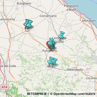 Mappa Centro Medico San Filippo, 70017 Putignano BA, Italia (6.09545)