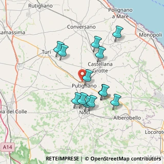 Mappa Centro Medico San Filippo, 70017 Putignano BA, Italia (6.75462)
