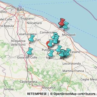 Mappa Centro Medico San Filippo, 70017 Putignano BA, Italia (11.573)