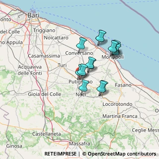 Mappa Centro Medico San Filippo, 70017 Putignano BA, Italia (12.144)