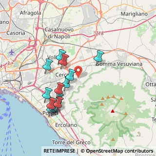 Mappa Via Mandroni, 80040 Pollena Trocchia NA, Italia (3.93643)
