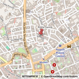 Mappa Via Stella, 29, 80137 Napoli, Napoli (Campania)