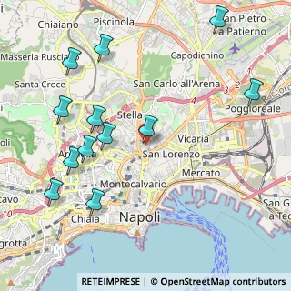 Mappa Vico Stella, 80135 Napoli NA, Italia (2.6125)