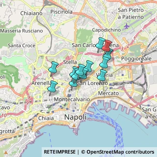 Mappa Vico Stella, 80135 Napoli NA, Italia (1.12462)