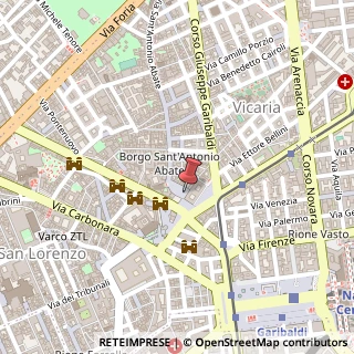 Mappa Piazza San Francesco Di Paola, 12, 80139 Napoli, Napoli (Campania)