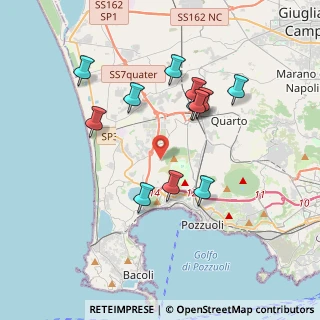 Mappa Via Coste Angelo, 80078 Monterusciello NA, Italia (3.74167)