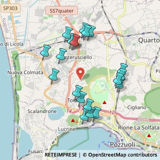 Mappa Via Coste Angelo, 80078 Monterusciello NA, Italia (2.0865)