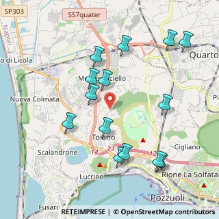Mappa Via Coste Angelo, 80078 Monterusciello NA, Italia (2.26286)