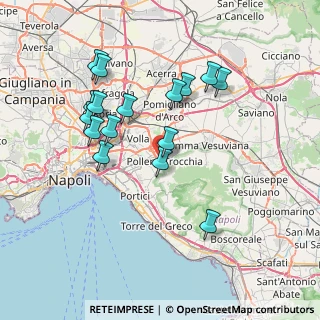 Mappa Via Enrico Caruso, 80040 Pollena Trocchia NA, Italia (7.72563)