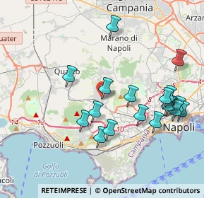 Mappa Via S. Donato, 80100 Napoli NA, Italia (4.36667)