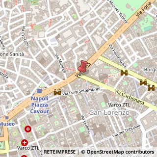 Mappa Via Domenico Cirillo, 74, 80137 Napoli, Napoli (Campania)