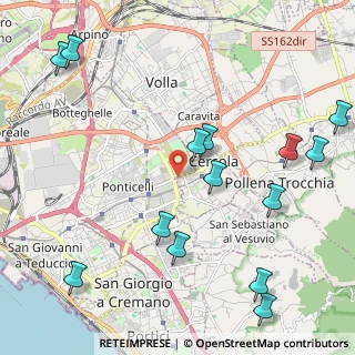 Mappa Via G. B. Vico, 80040 Cercola NA, Italia (2.86714)