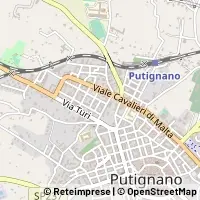 Mapa Putignano