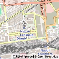 Kaart Napoli