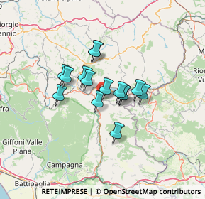 Mappa Via S. Gerardo Maiella, 83056 Teora AV, Italia (9.46)