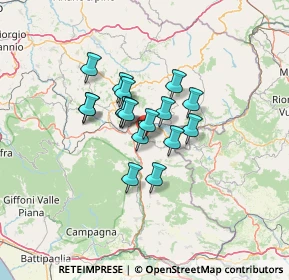 Mappa Via S. Gerardo Maiella, 83056 Teora AV, Italia (9.26588)