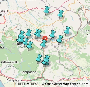 Mappa Via S. Gerardo Maiella, 83056 Teora AV, Italia (15.0305)