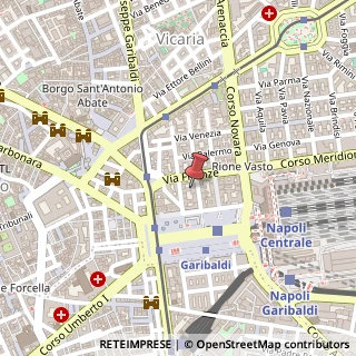 Mappa Via Torino, 16, 80143 Napoli, Napoli (Campania)