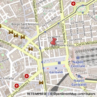 Mappa Via Firenze,  76, 80142 Napoli, Napoli (Campania)