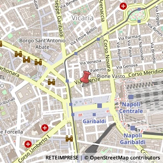 Mappa Via Milano, 100, 80142 Napoli, Napoli (Campania)