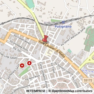 Mappa Via Conversano, 58, 70017 Putignano, Bari (Puglia)