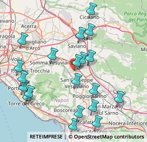 Mappa Via Massimo Stanzione, 80044 Ottaviano NA, Italia (9.5865)