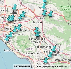 Mappa Via Massimo Stanzione, 80044 Ottaviano NA, Italia (10.4525)