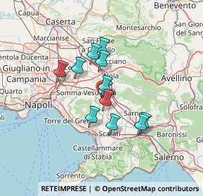Mappa Via Massimo Stanzione, 80044 Ottaviano NA, Italia (10.27833)