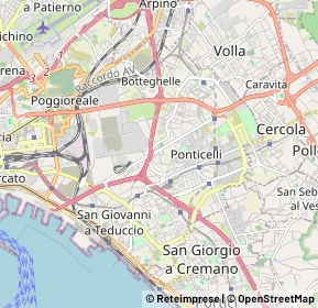 Mappa 80147 San Giorgio A Cremano NA, Italia (2.633)