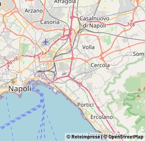 Mappa 80147 San Giorgio A Cremano NA, Italia (3.966)