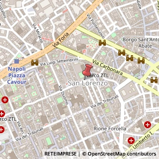 Mappa Via Pietro Trinchera, 7, 80138 Napoli, Napoli (Campania)