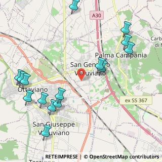 Mappa Via Musiello, 80040 San Gennaro Vesuviano NA, Italia (2.86867)