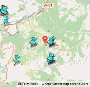 Mappa SP 2 Campana, 85020 Ruvo del Monte PZ, Italia (5.8395)