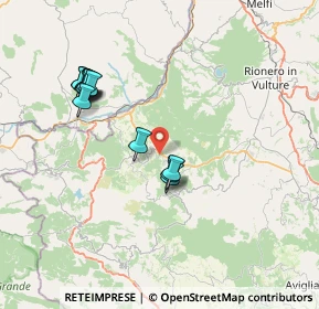 Mappa Strada Provinciale 2 Campana, 85020 Ruvo del Monte PZ, Italia (7.9)