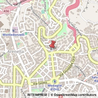 Mappa Piazzetta Arenella, 15, 80128 Napoli, Napoli (Campania)