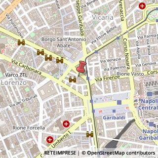 Mappa Via Cesare Rosaroll, 11, 80139 Napoli, Napoli (Campania)