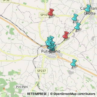 Mappa Via Gianfedele Angelini, 70017 Putignano BA, Italia (1.7075)