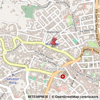 Mappa Via Matteo Renato Imbriani, 182, 80136 Napoli, Napoli (Campania)