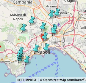Mappa Via Giuseppe Mancinelli, 80145 Napoli NA, Italia (3.97)
