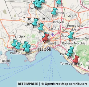 Mappa Via Giuseppe Mancinelli, 80145 Napoli NA, Italia (9.779)
