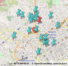Mappa Via Giuseppe Mancinelli, 80145 Napoli NA, Italia (0.472)