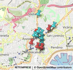 Mappa Via Giuseppe Mancinelli, 80145 Napoli NA, Italia (0.652)