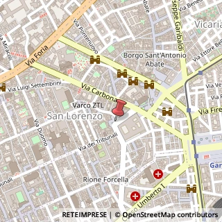 Mappa Piazza Enrico De Nicola,  18, 80139 Napoli, Napoli (Campania)