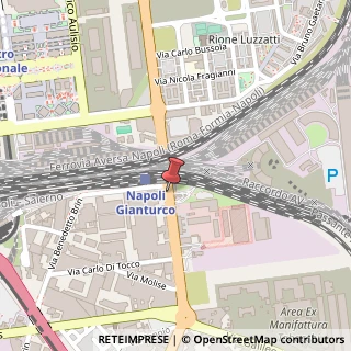 Mappa Via Emanuele Gianturco, 107, 80142 Napoli, Napoli (Campania)