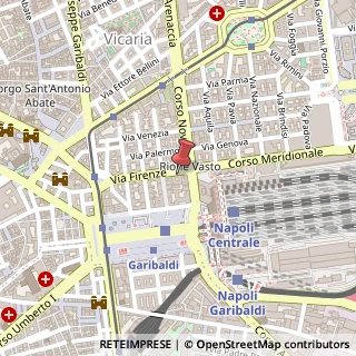 Mappa Via Firenze, 54, 80142 Napoli, Napoli (Campania)